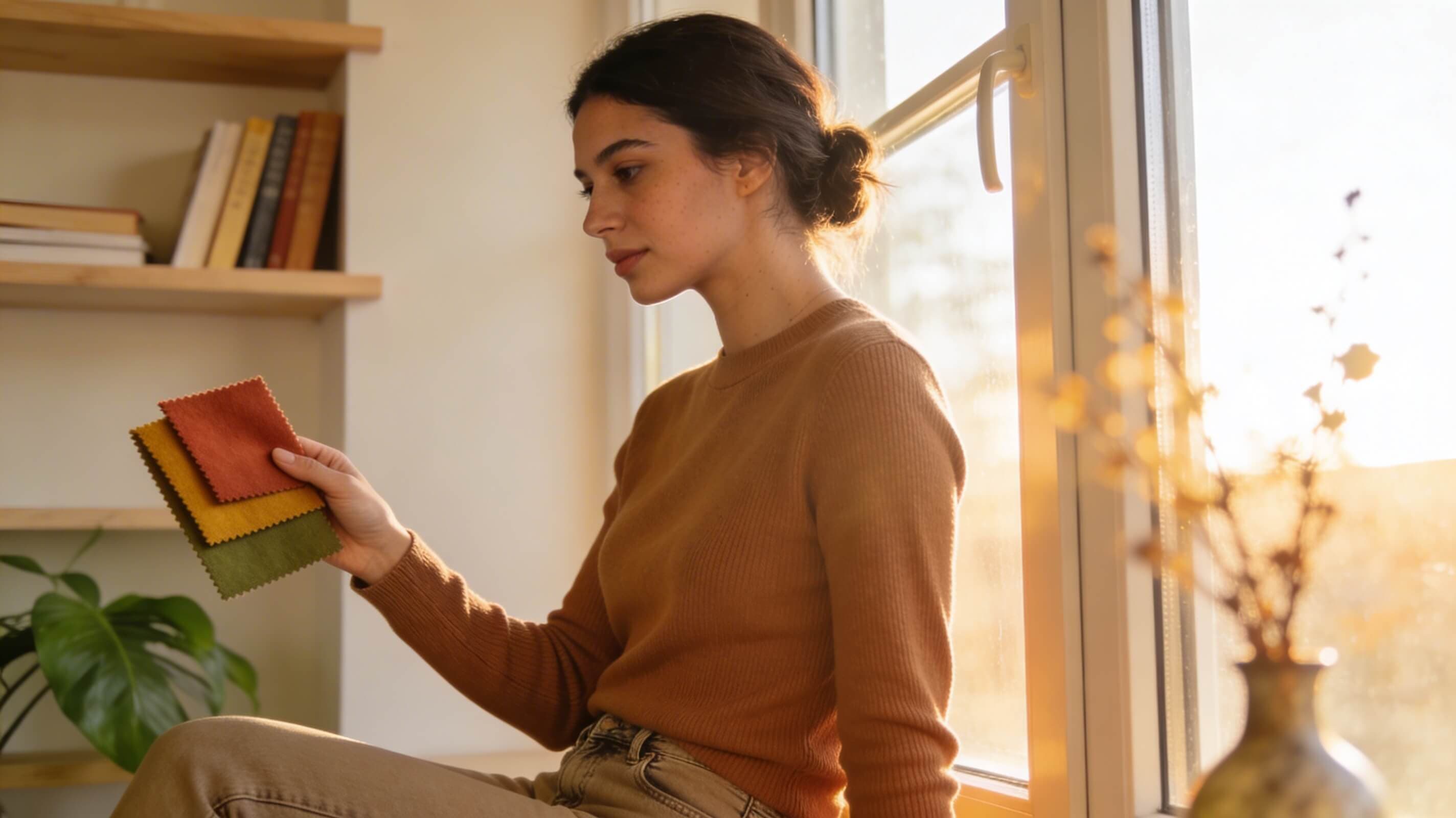Colorímétrie automne : style au bureau et en soirée