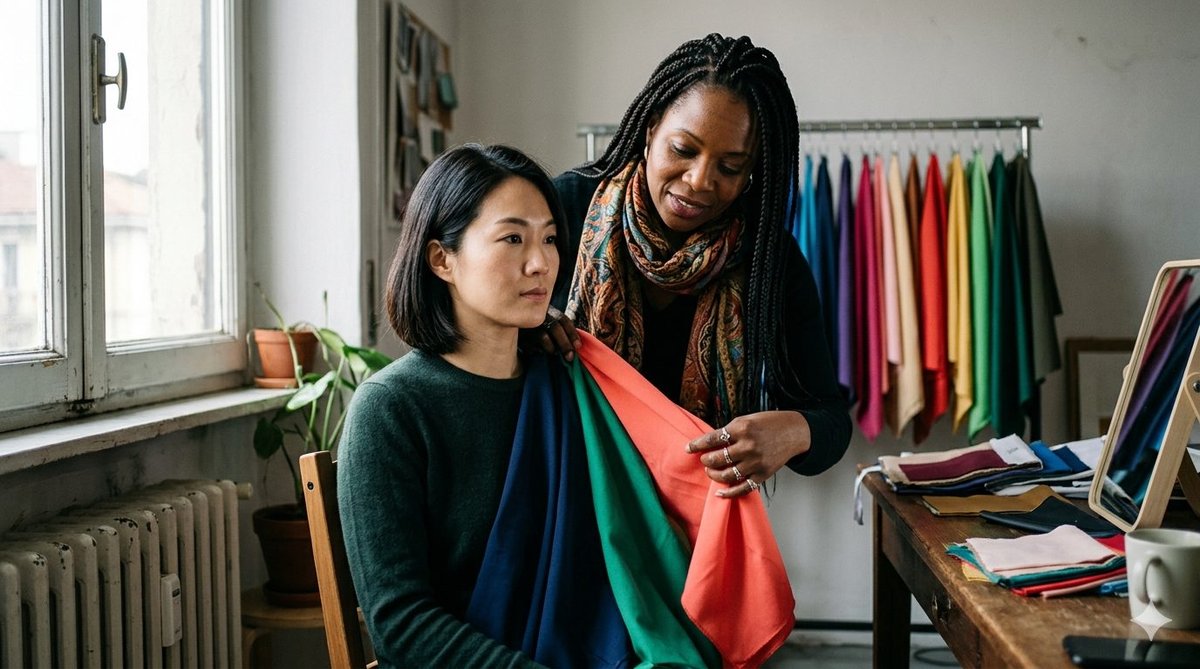 Atelier colorimétrie en France : à quoi s'attendre, combien ça coûte et comment choisir votre conseiller