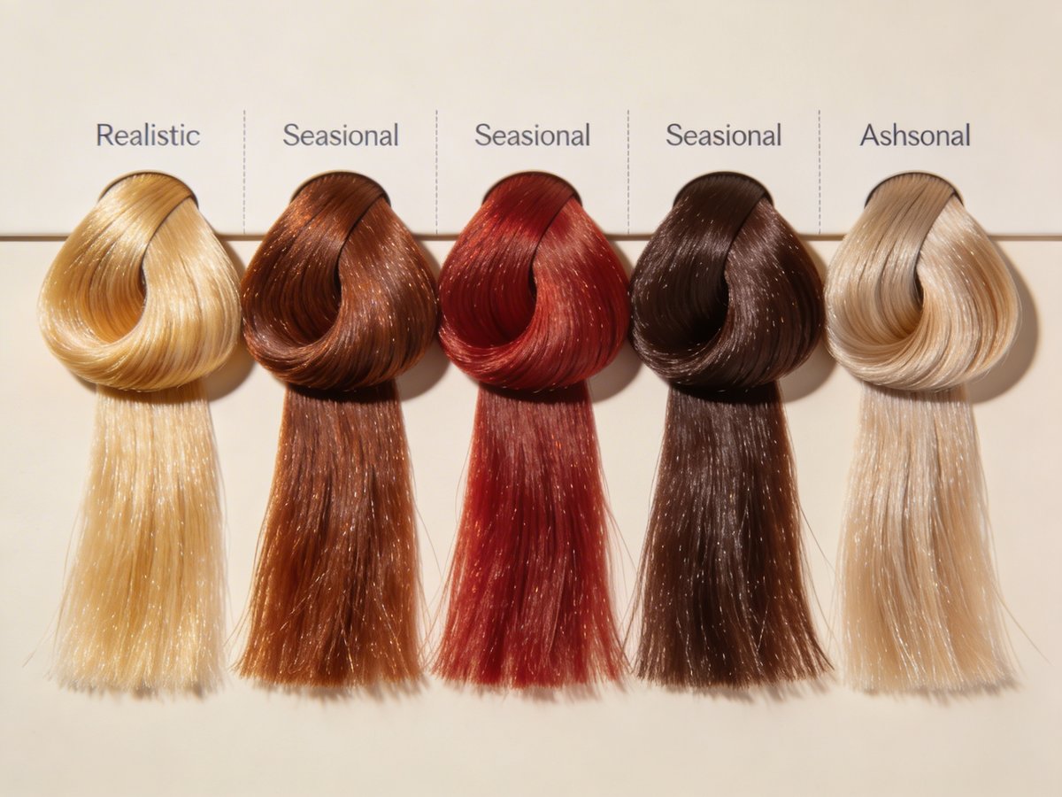 Colorímétrie et cheveux : choisir sa teinte idéale